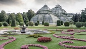Abendstimmung im Tiergarten Schönbrunn.