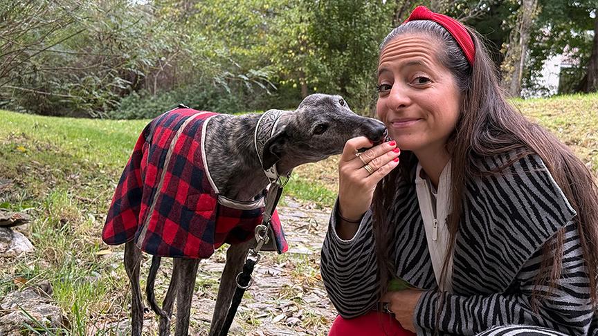 © Foto: ON-Media Caroline Athanasiadis mit Lotte