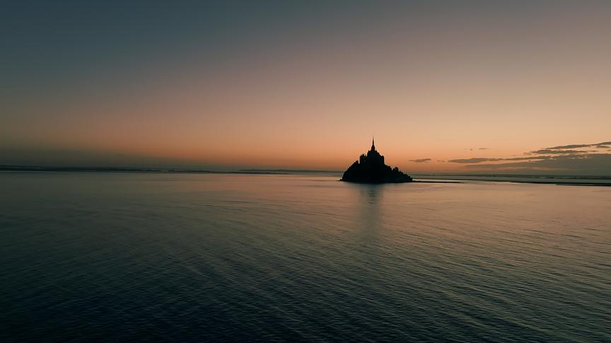 Im Bild: Die Bucht von Mont-Saint-Michel ist eine Verbindung von Kultur- und Naturerbe.