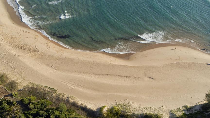 Im Bild: Mosambiks Küste am Indischen Ozean.