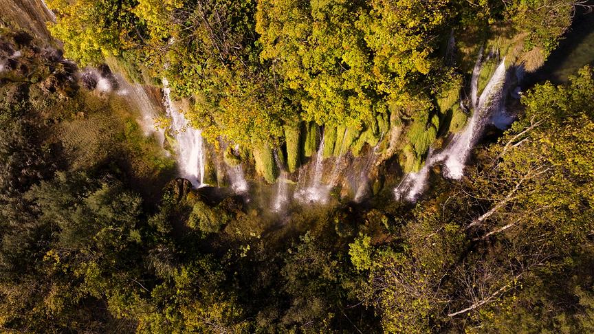Im Bild: Das Weltkulturerbe Plitvicer Seen in Kroatien ist eines der schönsten europäischen Naturschutzgebiete.