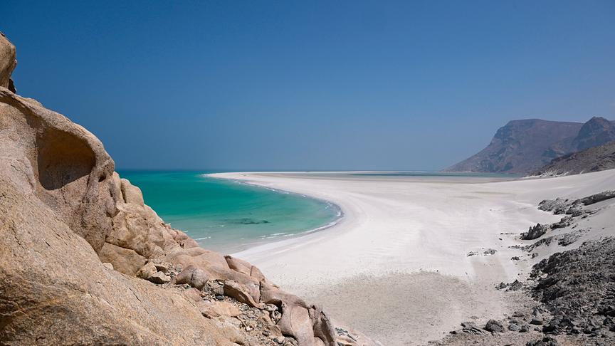 Im Bild: Sokotra – Sanddünen.