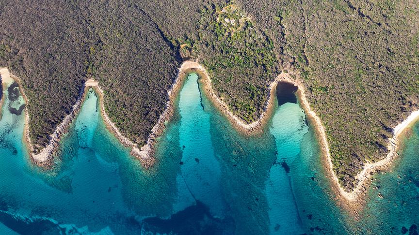 Im Bild: Adriaküste.