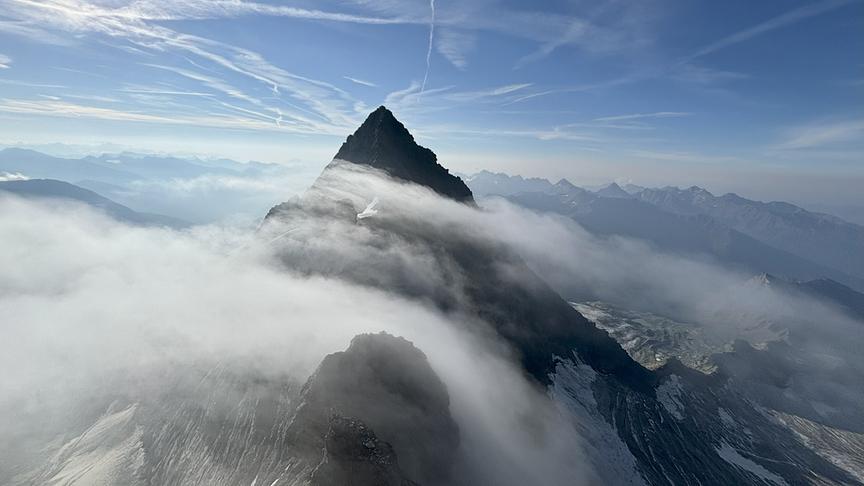 © Foto: ORF/Interspot Film/Philip Pürcher Im Bild: Großglockner mit Gipfel.