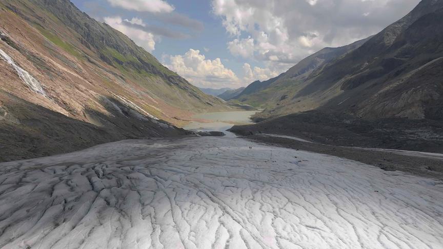 © Foto: ORF/Interspot Film/Martin Haupt Im Bild: Pasterze.