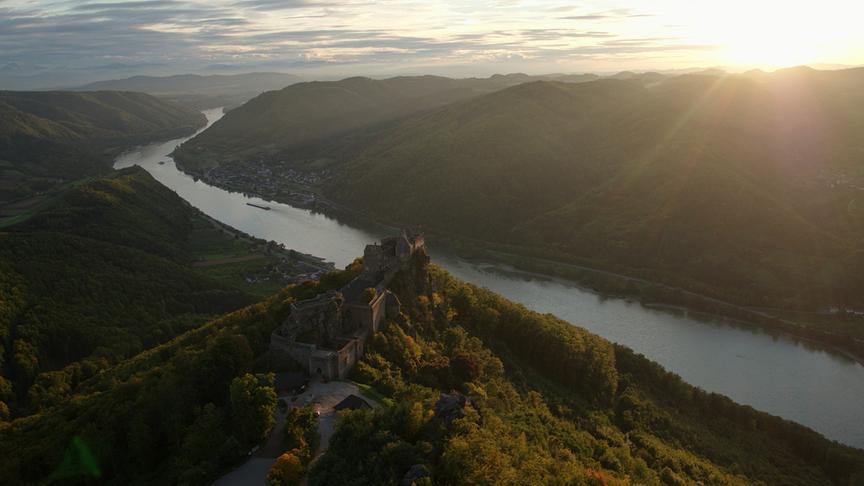 Im Bild: Burg Aggstein.