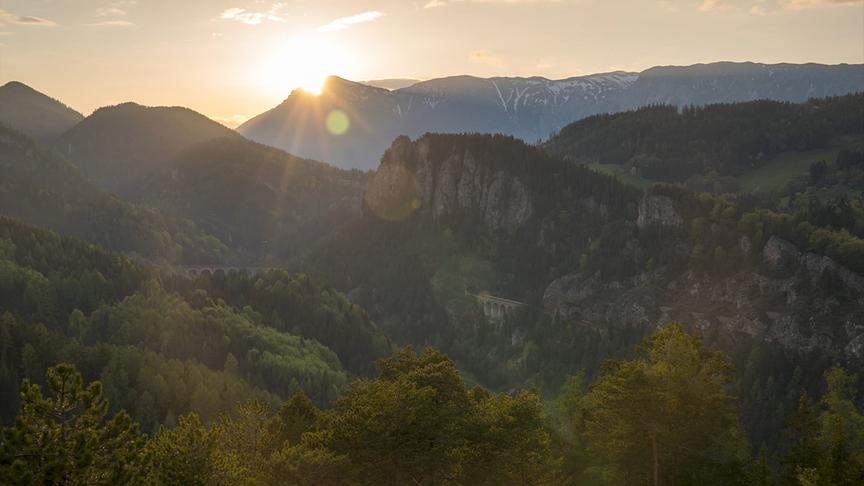 Im Bild: Kalte Rinne – Semmering.