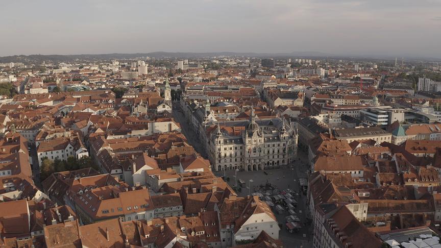 Im Bild: Rathaus Graz.