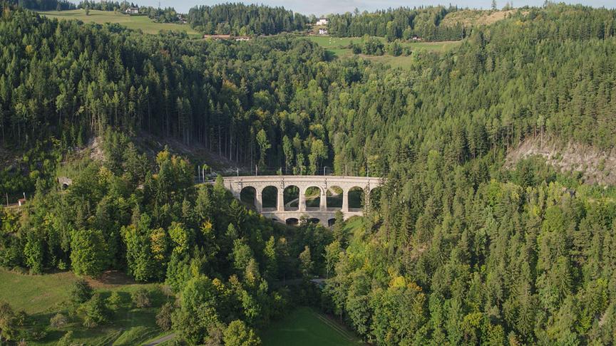 Im Bild: Kalte Rinne – Semmering.