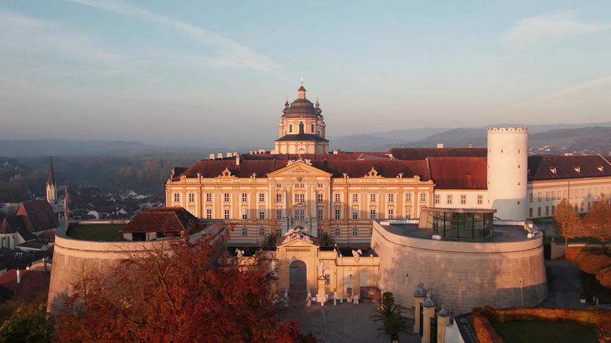 Im Bild: Stift Melk.