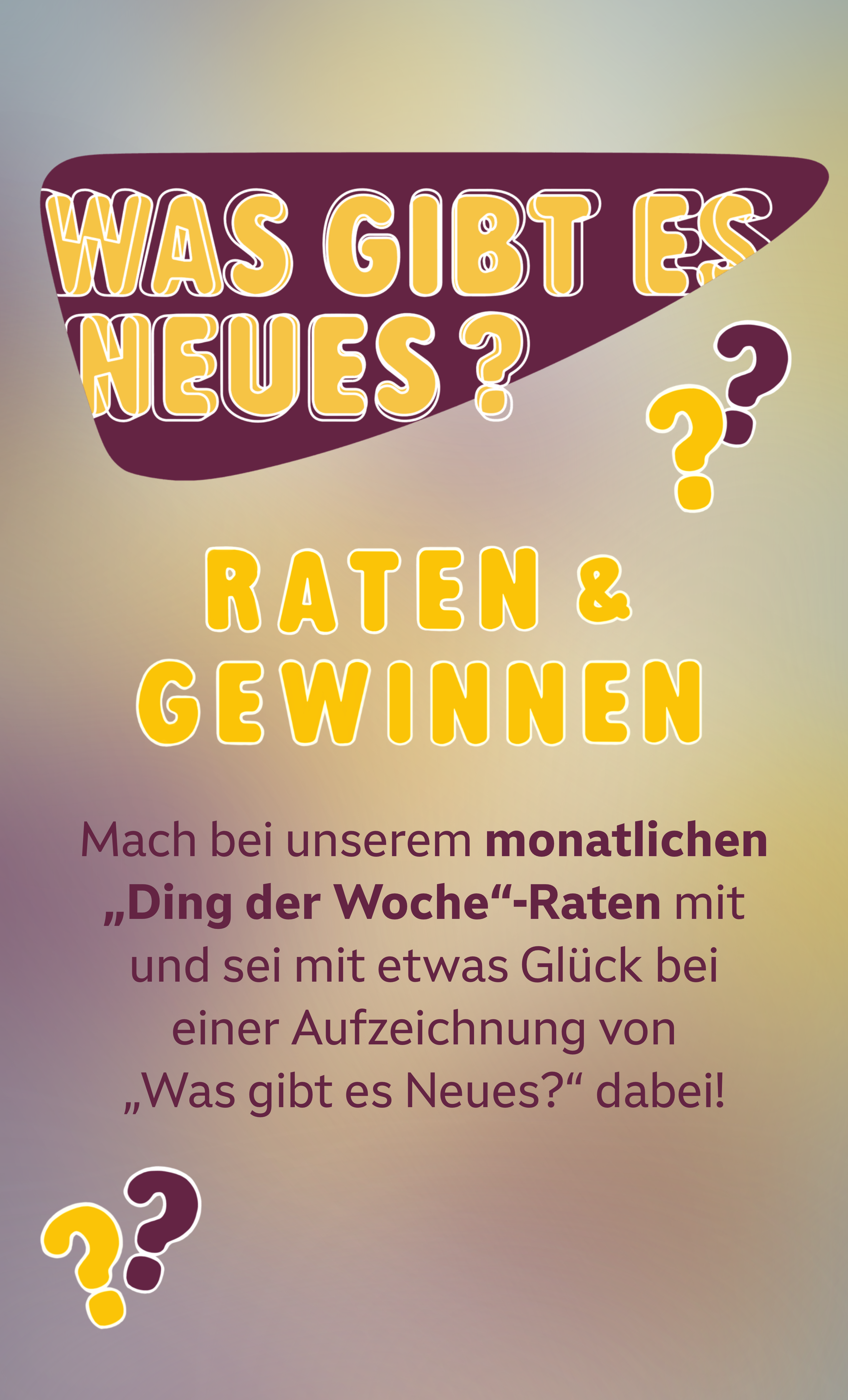 Zum 'Ding der Woche'-Raten