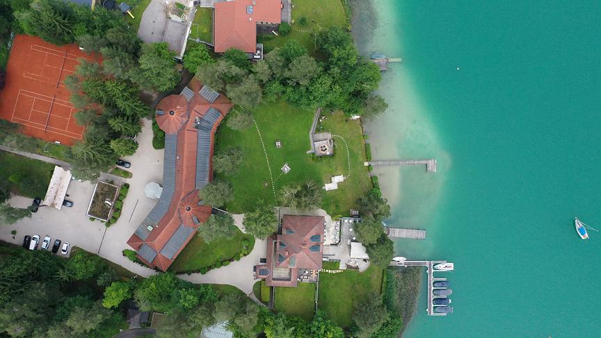 Villa Rainer Drohnenansicht