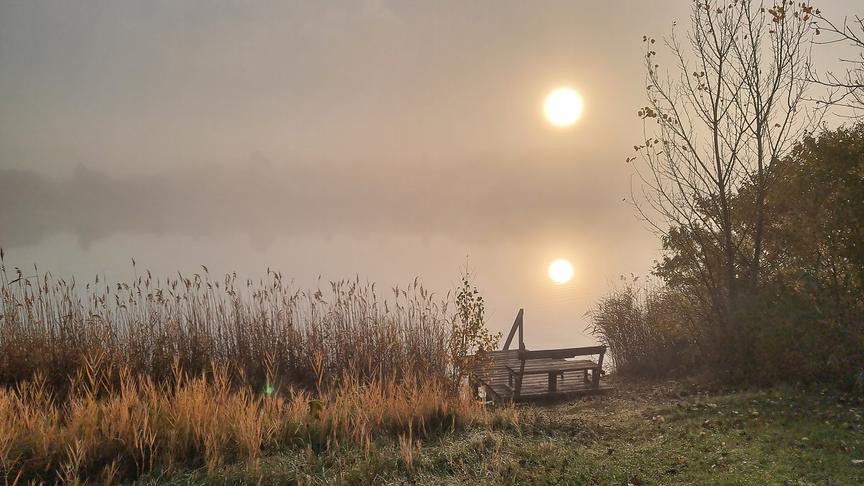 © Sabine Zenz Sonnenaufgang über dem See (Sabine Zenz)