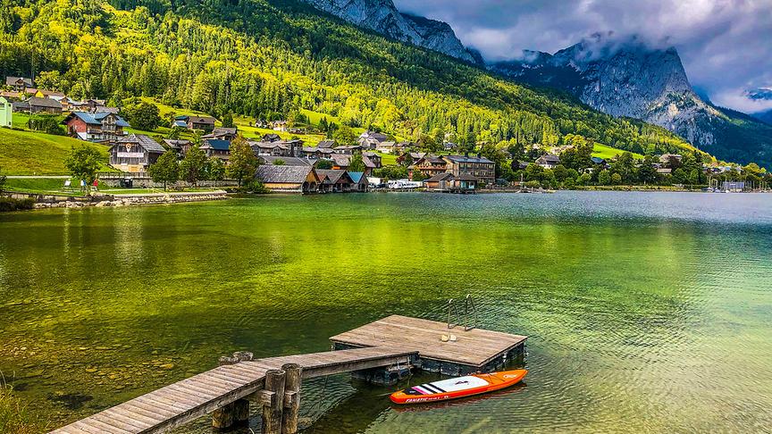 © Siegfried Schlager Mystische Stimmung am Grundlsee. (Siegfried Schlager)