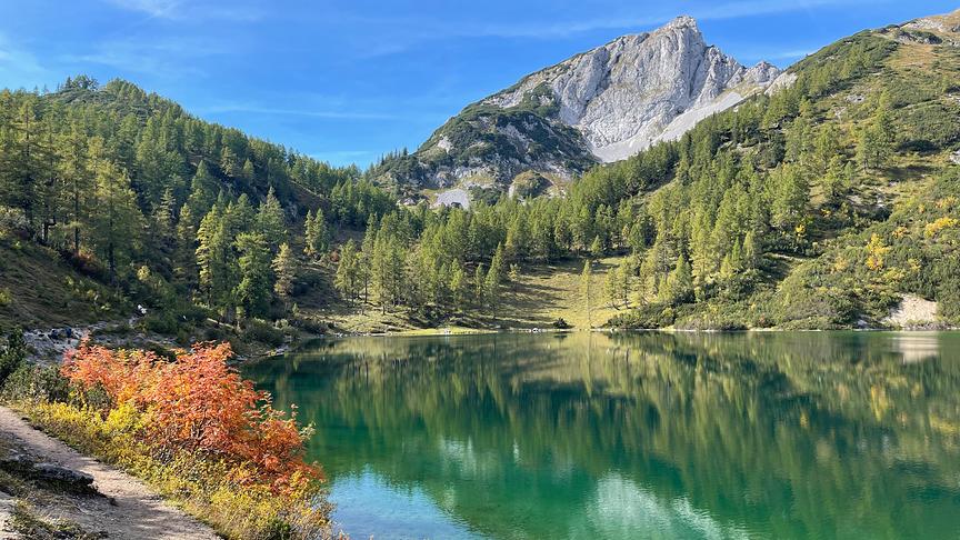 © Martin Löbl Herbststimmung beim Steirersee auf der Tauplitzalm. (Martin Löbl)