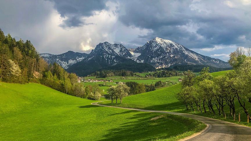 © Siegfried Schlager Licht Schattenspiel in Hinterstoder. (Siegfried Schlager)
