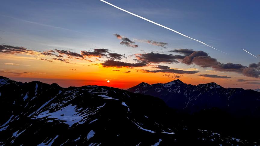 © Maria Harlander Auf der Edelweißspitze, Sonnenaufgang. Man fühlt sich wie in einer anderen Welt traumhaft. (Maria Harlander)
