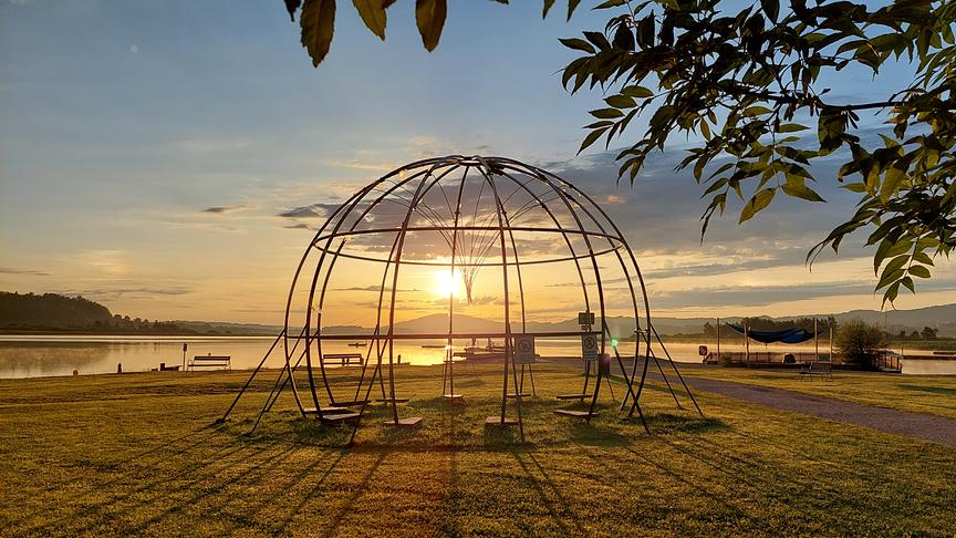 © Anton Wintersteller Beim Strandbad Seekirchen am Wallersee. (Anton Wintersteller)