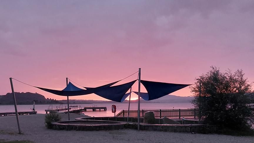 © Anton Wintersteller Bevor der Regen kam. Morgestimmung in Seekirchen am Wallersee. (Anton Wintersteller)