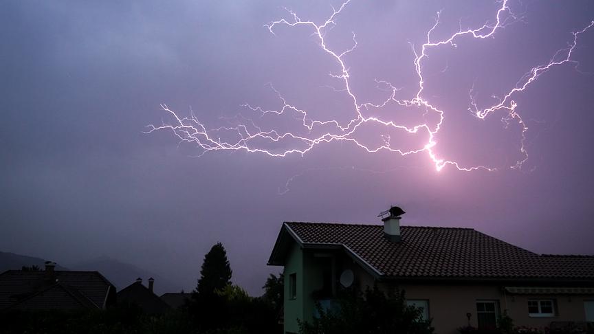 © Franz Wieser Gewitter mit Blitz in Spittal an der Drau, Kärnten (Franz Wieser)