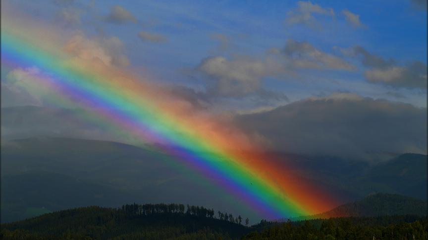 © Kurt Peter Nöhmer Regenbogen über Treibach Althofen (Kurt Peter Nöhmer)