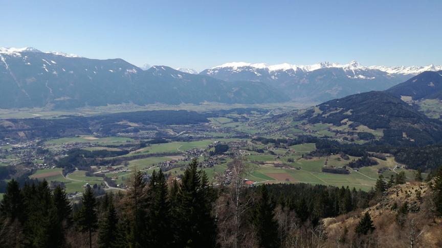 © Viktoria Krammer Blick von der Pichlhütte Richtung Lurnfeld. (Viktoria Krammer)