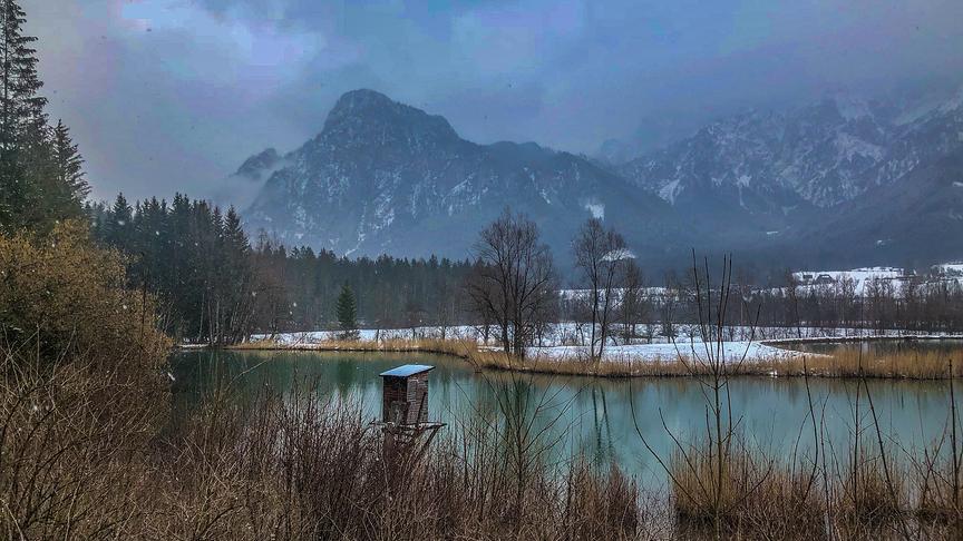 © Siegfried Schlager Stimmung in Johnsbach mit Blick zum Reichenstein. (Siegfried Schlager)