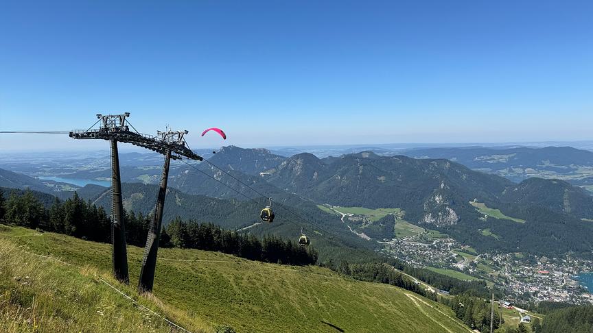 © Doris Stemeseder Perfektes Wetter für Ausflüge und Paragleiten. (Doris Stemeseder)