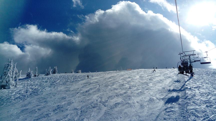 © Erika Uiberlacher Wolkeneinbruch über der Gerlitzen. (Erika Uiberlacher)