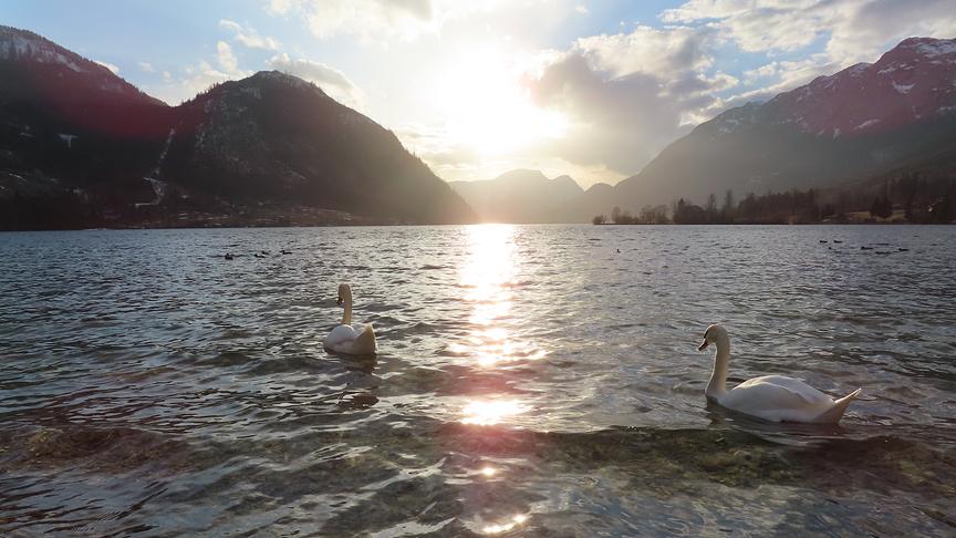 © Rudolf Kössl Leichter Wellengang am Grundlsee. (Rudolf Kössl)
