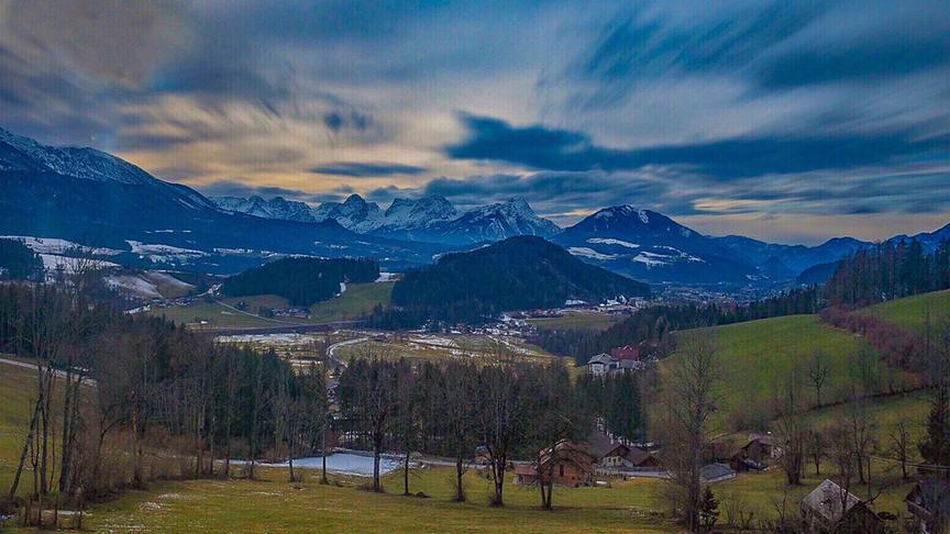 © Siegfried Schlager Mystische Abendstimmung im Raum Windischgarsten. (Siegfried Schlager)
