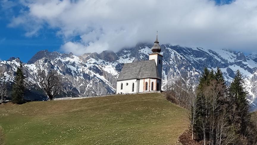 Das herrliche "Kircherl" in Dienten/Hochkönig. (Georg Ackerer)