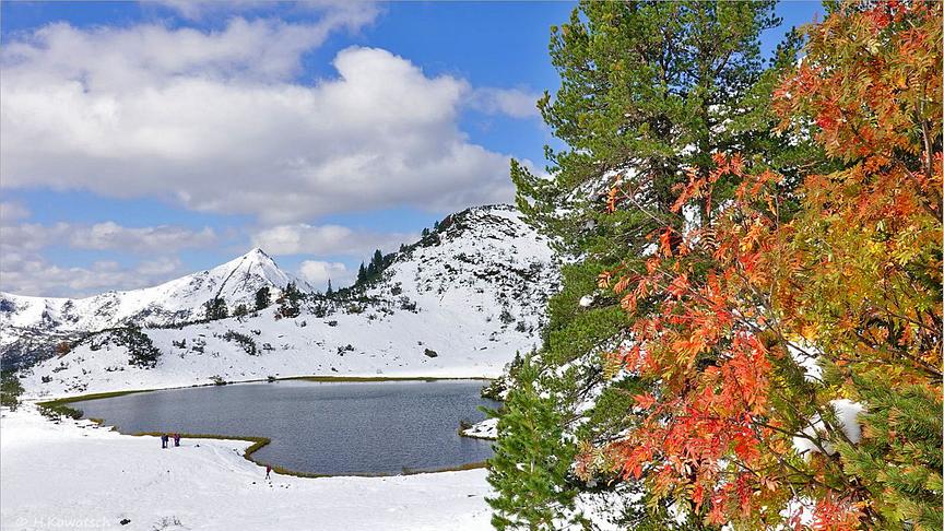 © Hannes Kowatsch Ein erster Gruß vom Winter am Plannersee. (Hannes Kowatsch)