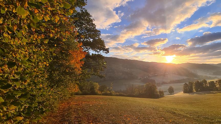 Dienstagmorgen in Julbach. (Helga Grimps)