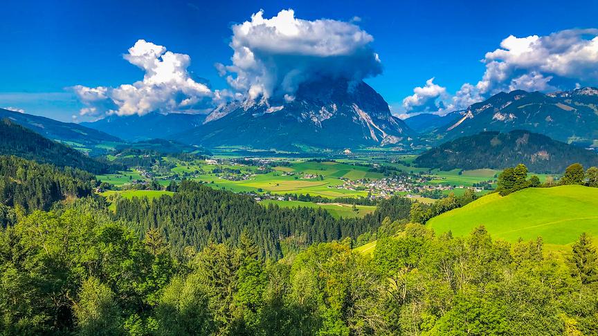 © Siegfried Schlager Weitsicht ins Ennstal. (Siegfried Schlager)