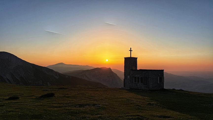 © Iris Feiner Sonnenaufgang auf der Rax. (Iris Feiner)