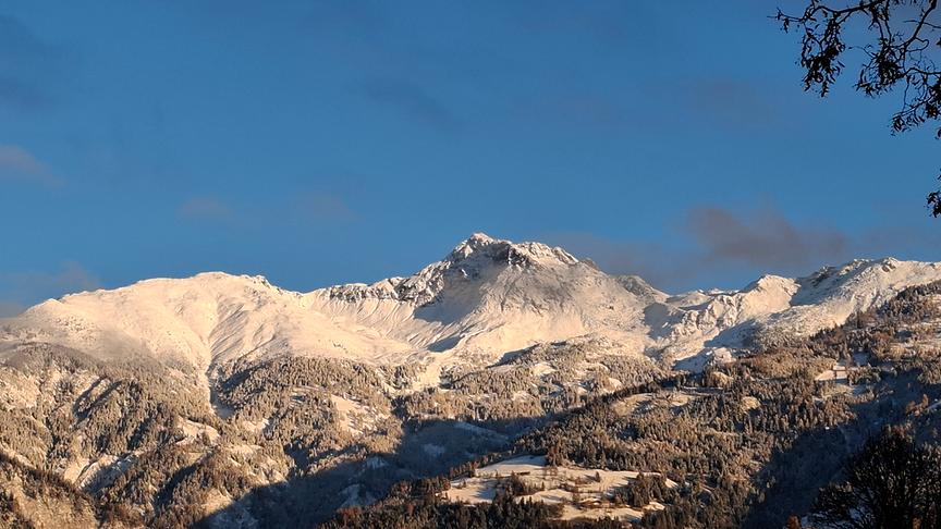 Neuschnee auf der Schleinitz (Erna Linder)