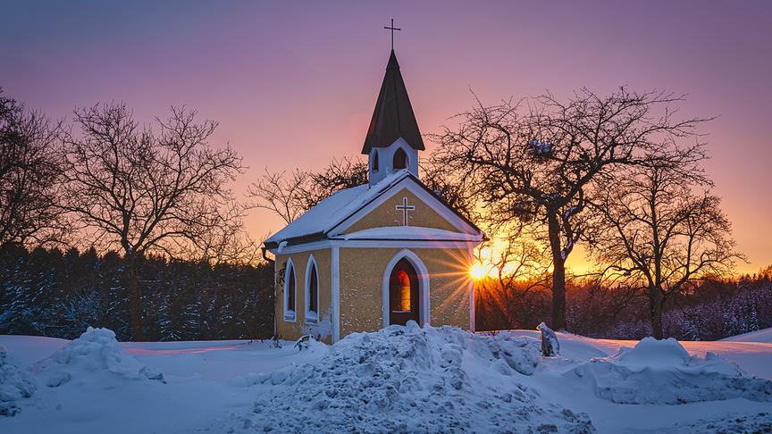© Josef Gadermaier Sonnenuntergang im Innviertel; Klafterreith (Josef Gadermaier)