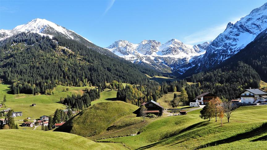 © Hans ter Braak Traumwetter in Vorarlberg. (Hans ter Braak)