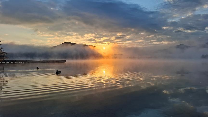 © Marcel Giger Faakersee - Vom Panorama Beach in Drobollach aufgenommen. (Marcel Giger)