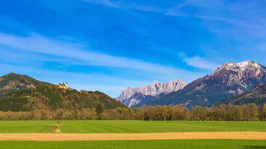 © Siegfried Schlager Frauenberg mit Blick ins Gesäuse. (Siegfried Schlager)
