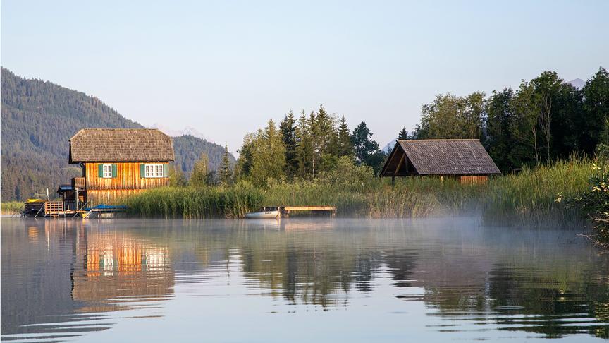 © Michael Rammer Dieses Foto ist bei meiner täglichen Tour zwischen 06:30 und 07:30 mit dem Stand-Up Board am Weissensee entstanden. (Michael Rammer)