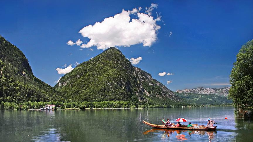 © Peter Grill Wasser und 34 Grad am Hallstättersee! (Peter Grill)