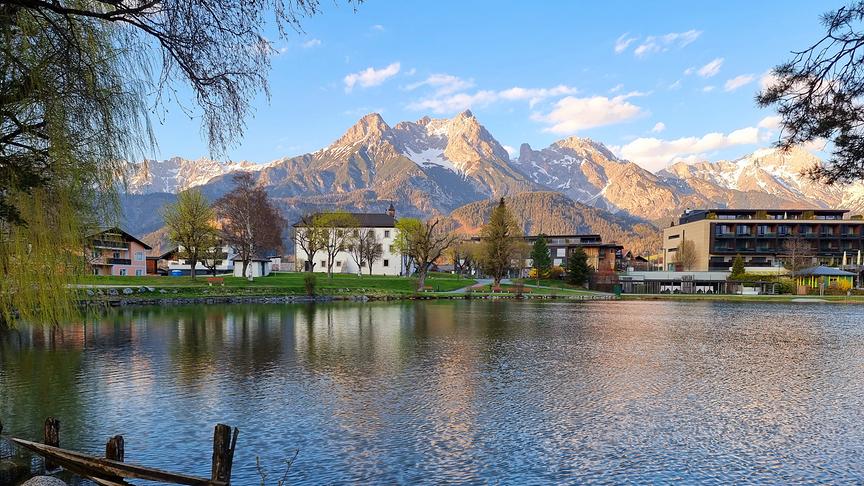 © Georg Ackerer Ein absoluter "Stimmungsabend" am Ritzensee/Saalfelden. (Georg Ackerer)