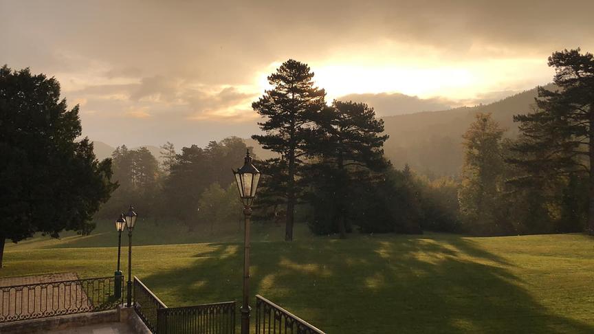 © Gerald Moser Park des Rothschildschlosses in Reichenau an der Rax. (Gerald Moser)