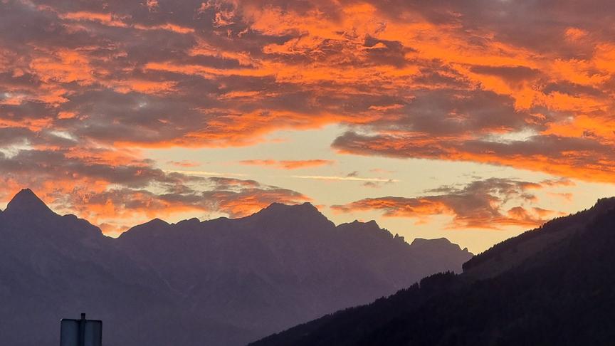 © Georg Ackerer Mogentliche "Feuerwalze " am Steinernen Meer (Georg Ackerer)