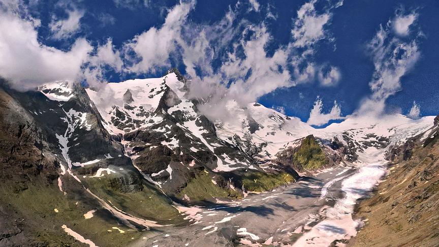 © Peter Grill Schönes Wetter am Großglockner und immer wieder ein schönes Motiv. (Peter Grill)