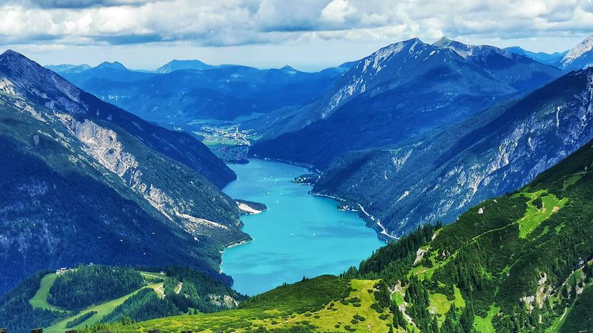 © Dagmar Plattner-Köck Sicht zum Achensee vom Stanser Joch. (Dagmar Plattner-Köck)