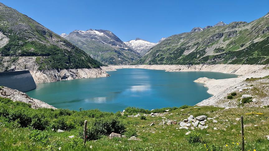 © Klinar Josef Wenig Wasser in der Kölnbreinsperre im Kärntner Maltatal. (Klinar Josef)