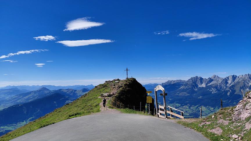 © Irene Windauer Kitzbüheler Horn, im Hintergrund der Wilde Kaiser (Irene Windauer)